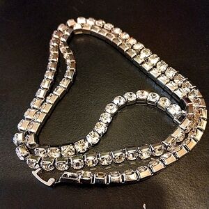 Unisex Jewelry Tennis necklace 22 inches